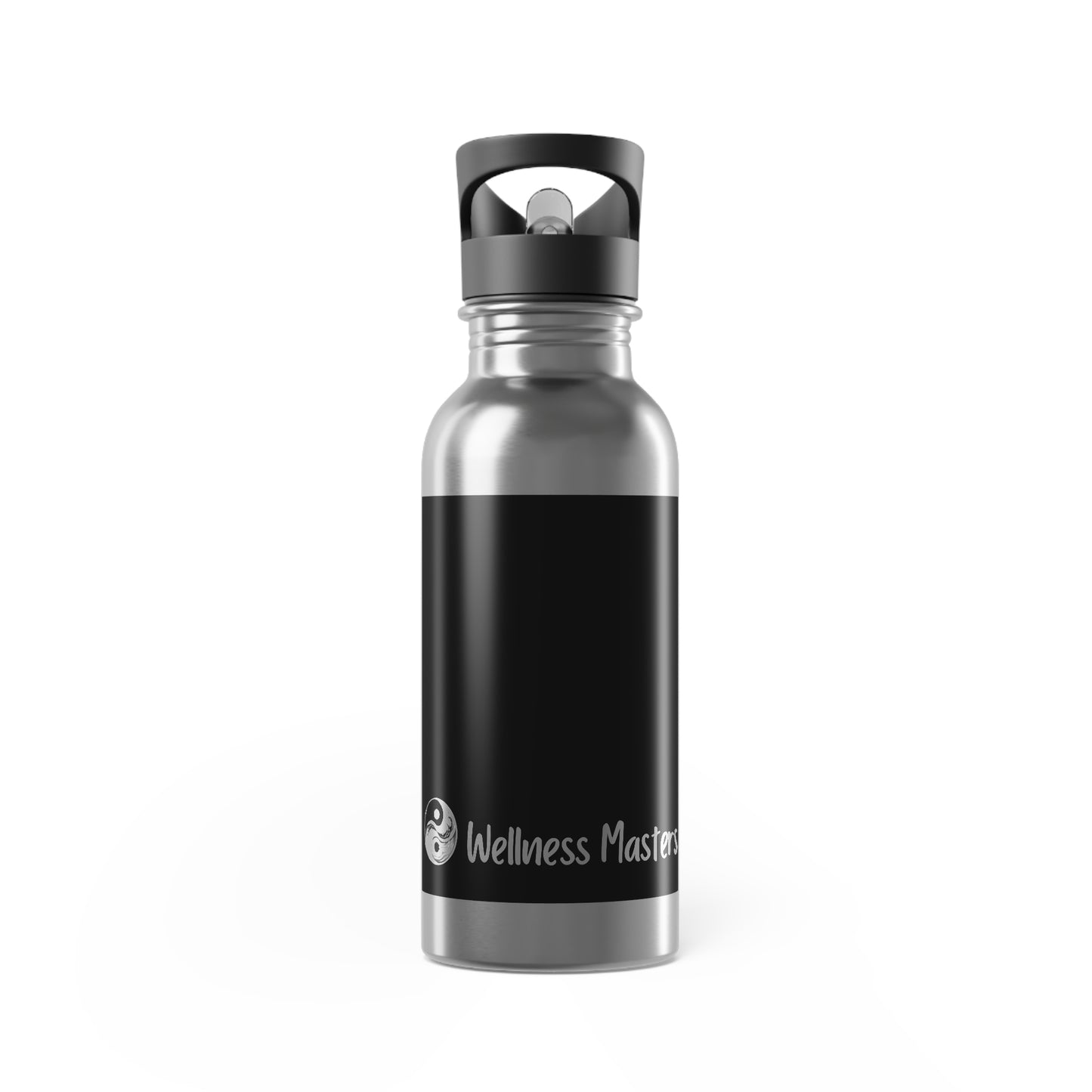 Stainless Steel Water Bottle With Straw, 20oz